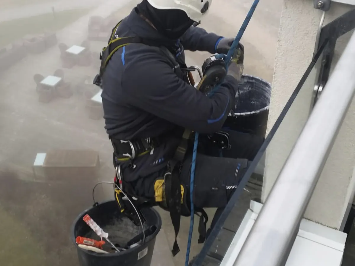 Seilunterstützte Arbeiten